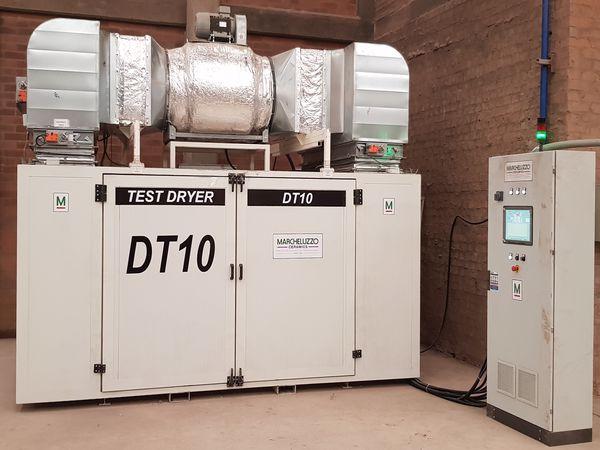 HIGH POWER TEST DRYER FOR HEAVY CLAY